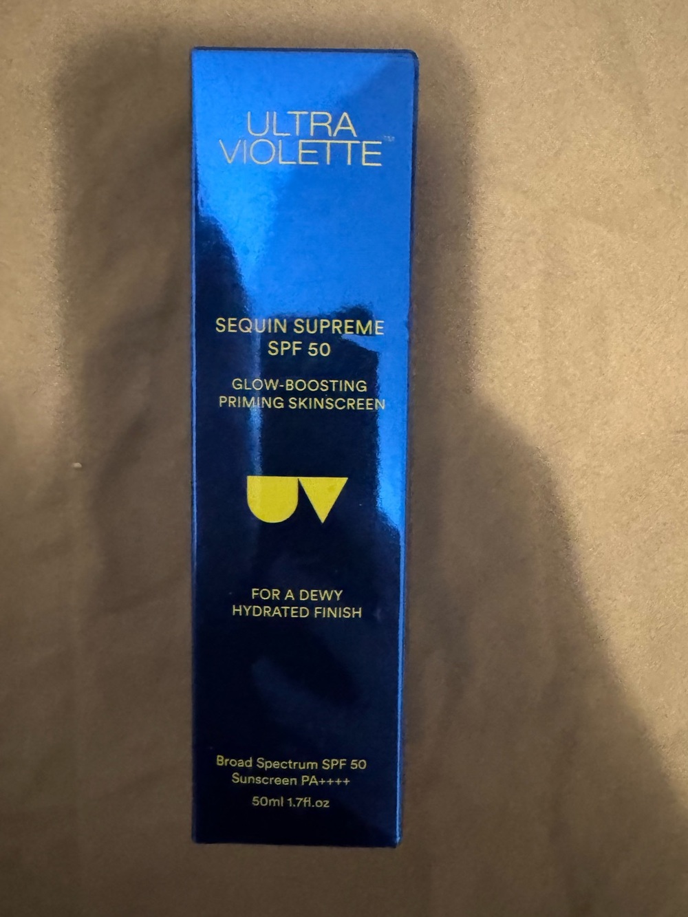 Ultra Violette Sequin Supreme SPF 50 Glow-Boosting Priming Skinscreen
